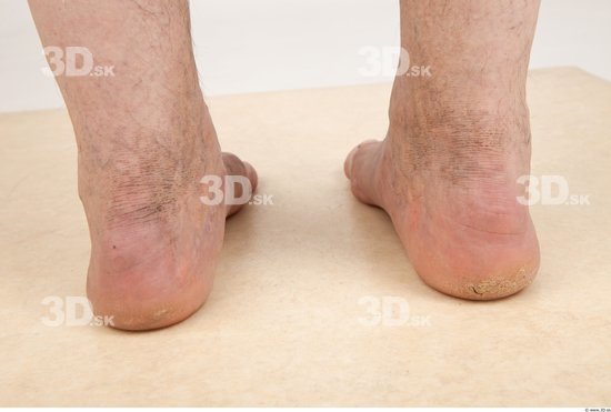 Foot Man Nude Average Wrinkles Studio photo references