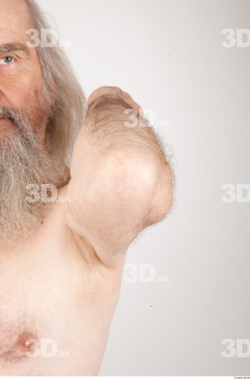 Forearm Man Nude Average Wrinkles Studio photo references