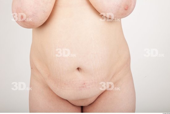 Belly Woman Nude Chubby Studio photo references