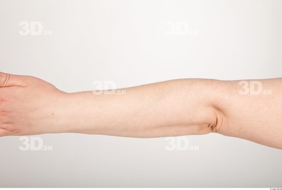 Forearm Woman Nude Chubby Studio photo references