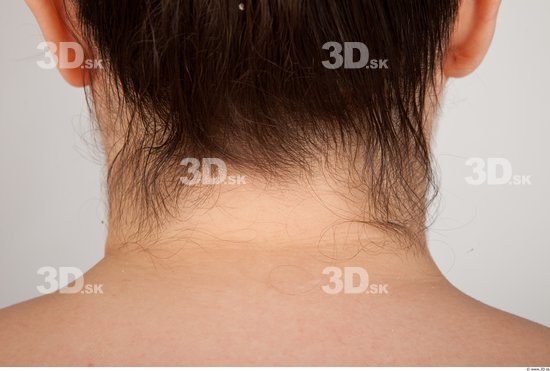 Neck Woman Nude Chubby Studio photo references