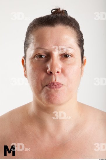 Head Phonemes Woman White Chubby