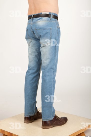 Leg Man Casual Jeans Average Studio photo references