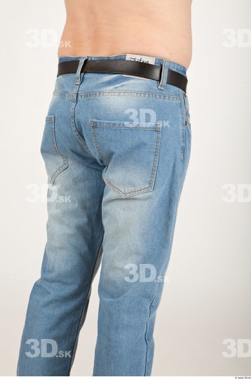 Thigh Man Casual Jeans Average Studio photo references