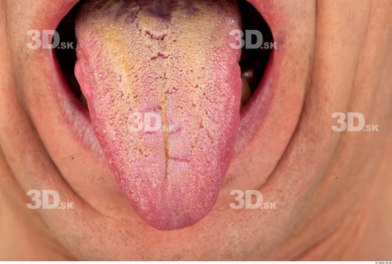 Tongue Man Average Studio photo references