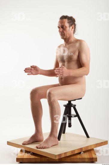 Whole Body Man Artistic poses White Nude Average