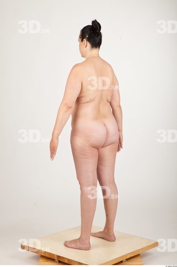 Whole Body Woman Animation references Nude Average Studio photo references