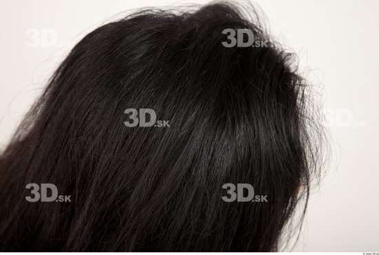 Hair Woman Average Studio photo references