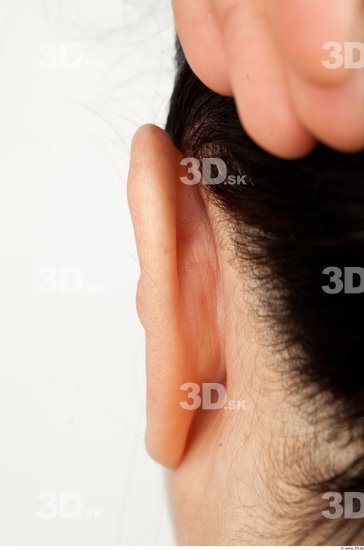 Ear Woman Average Studio photo references