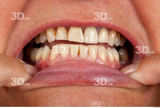 Teeth Woman Average Studio photo references