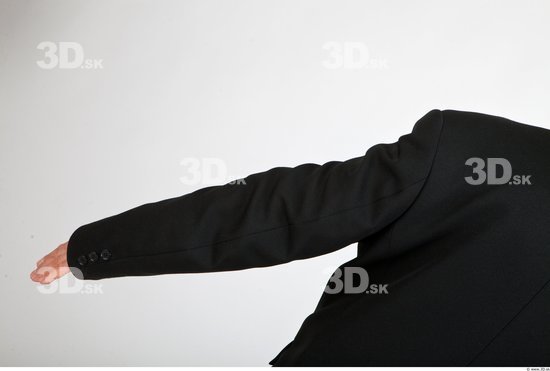 Arm Man Formal Jacket Average Studio photo references