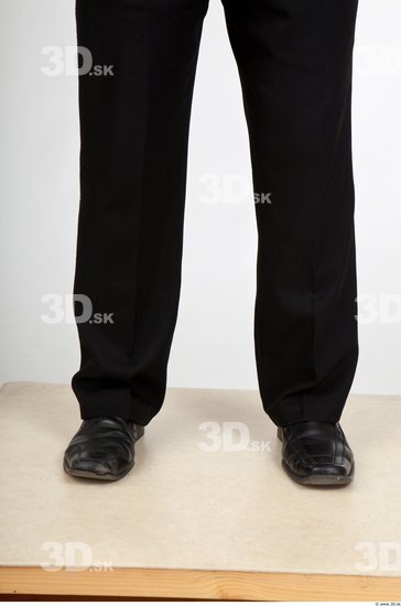 Calf Man Formal Trousers Average Studio photo references