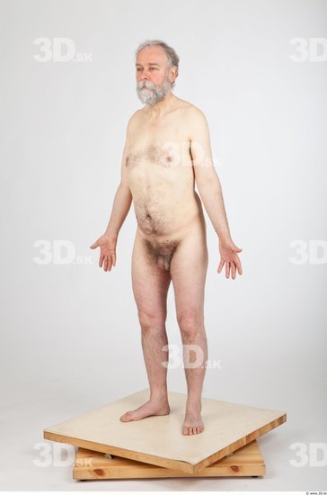 Whole Body Man Animation references Nude Average Studio photo references