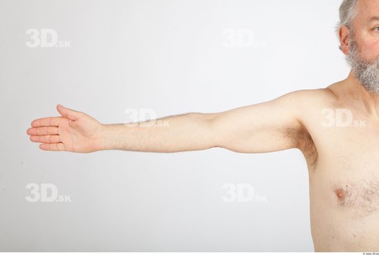 Arm Man Nude Average Studio photo references