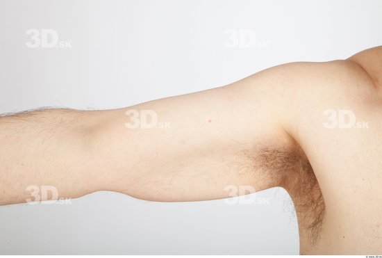 Arm Man Nude Average Studio photo references