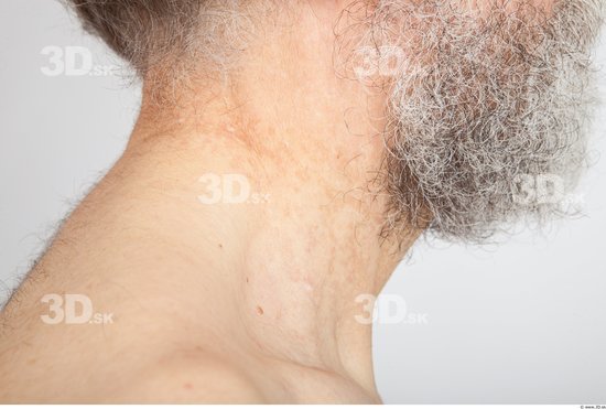 Neck Man Nude Average Studio photo references