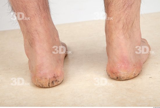 Foot Man Nude Average Studio photo references