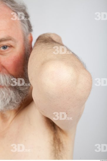 Forearm Man Nude Average Studio photo references