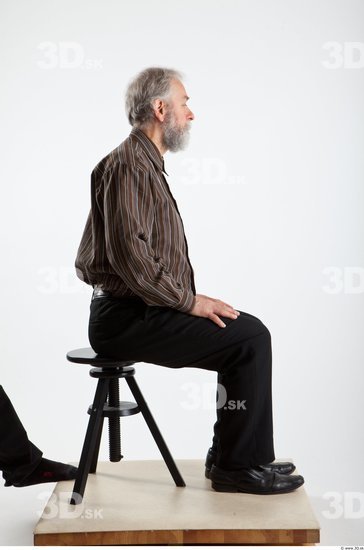 Whole Body Man Artistic poses White Casual Average Bearded