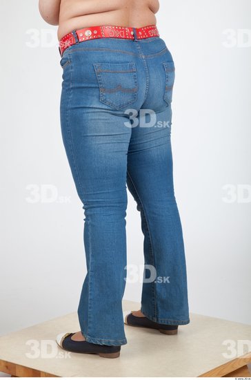 Leg Woman Casual Jeans Average Studio photo references