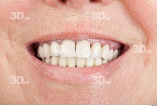 Teeth Woman Average Studio photo references