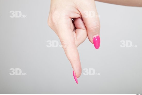 Fingers Woman Average Studio photo references