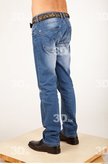 Leg Man Casual Jeans Average Studio photo references