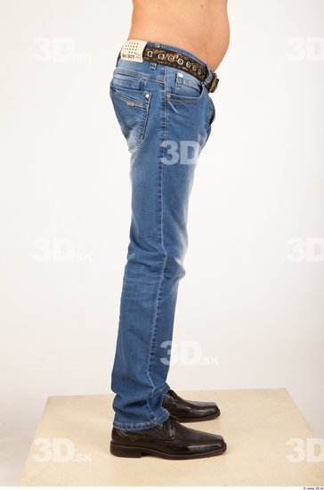 Leg Man Casual Jeans Average Studio photo references
