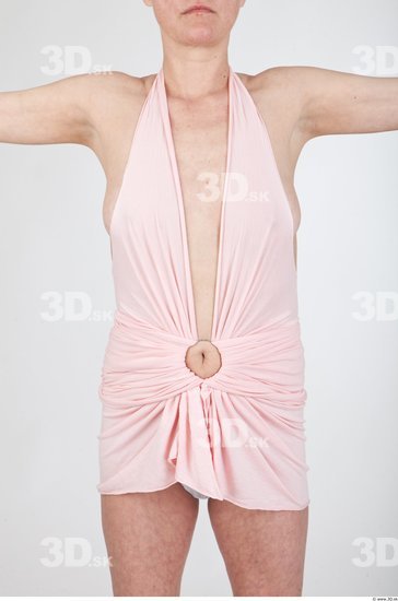 Upper Body Woman Casual Dress Slim Studio photo references