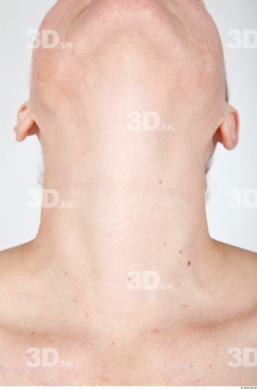 Neck Woman Nude Slim Studio photo references