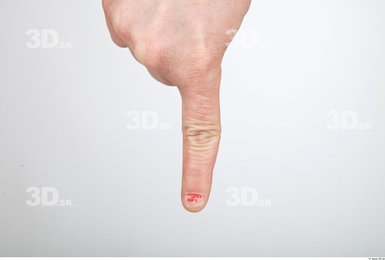 Fingers Woman Slim Studio photo references