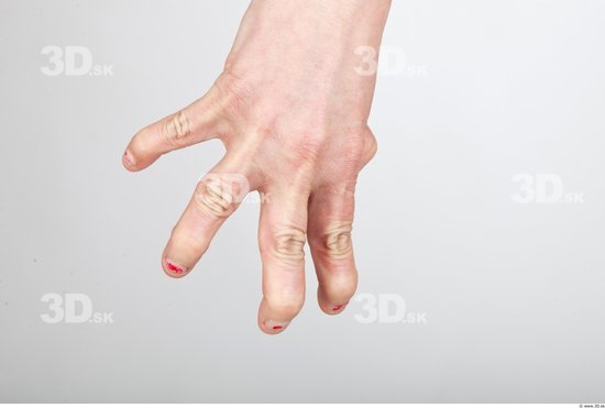 Fingers Woman Slim Studio photo references