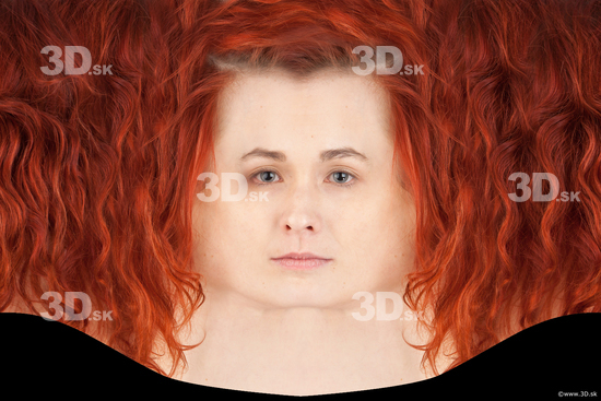 Head Woman White Head textures