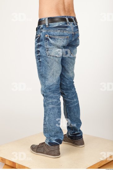 Leg Man Casual Jeans Athletic Studio photo references