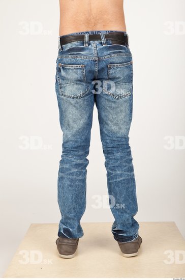 Leg Man Casual Jeans Athletic Studio photo references