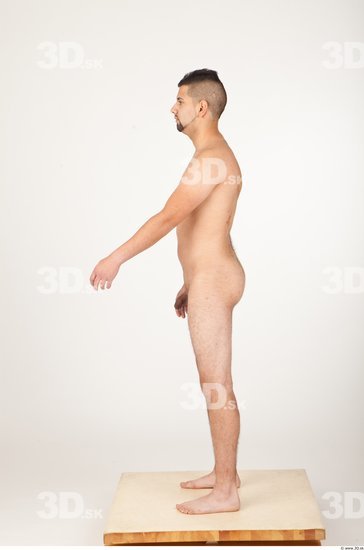 Whole Body Man Animation references Nude Athletic Studio photo references