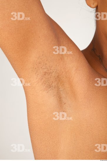 Underarm Woman Slim Studio photo references