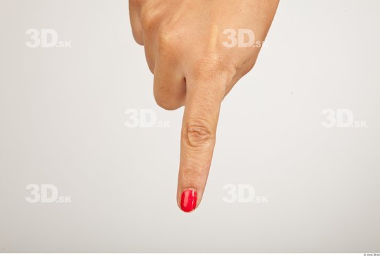 Fingers Woman Studio photo references