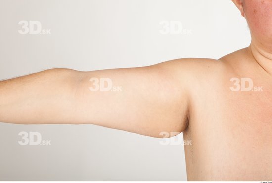 Arm Back Woman Nude Overweight Studio photo references