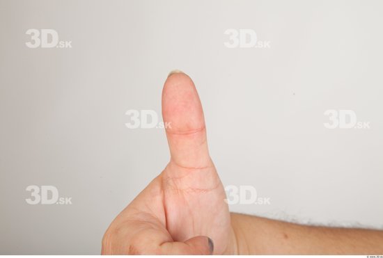 Fingers Back Woman Overweight Studio photo references