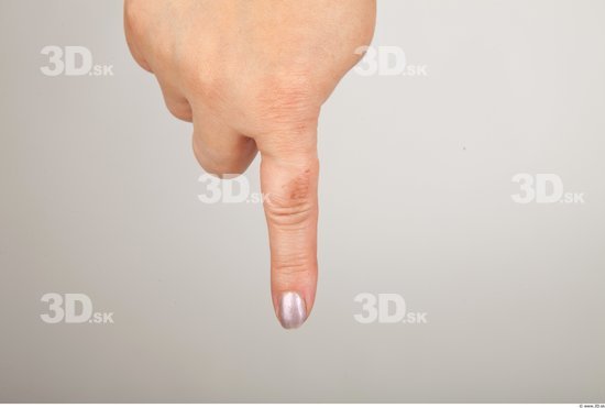 Fingers Back Woman Nude Overweight Studio photo references