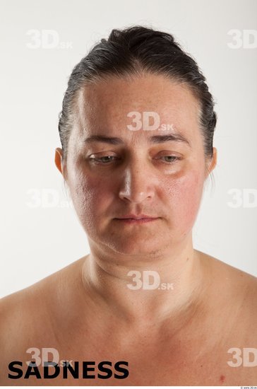 Head Emotions Woman White Overweight
