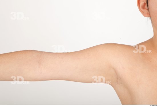 Arm Woman Asian Nude Slim Studio photo references