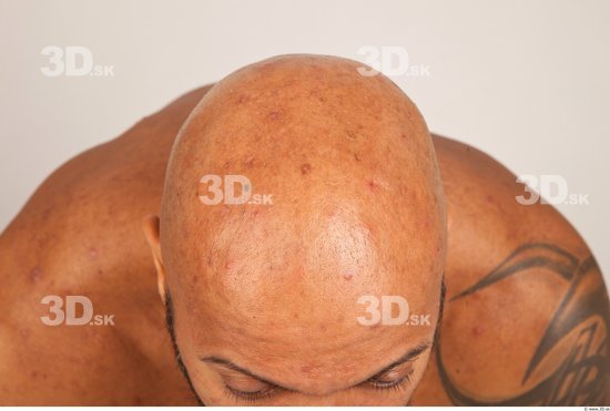 Head Man Bald Studio photo references