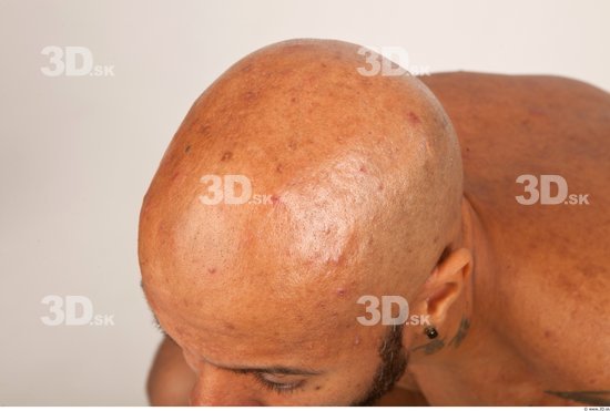 Head Man Bald Studio photo references