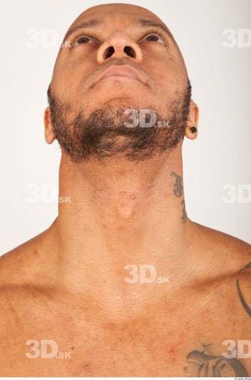 Neck Man Tattoo Nude Studio photo references