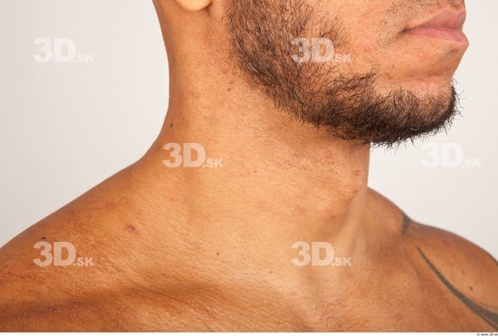 Neck Man Tattoo Nude Studio photo references