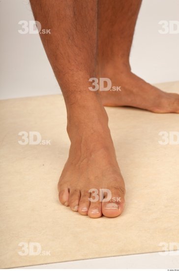 Foot Man Nude Studio photo references