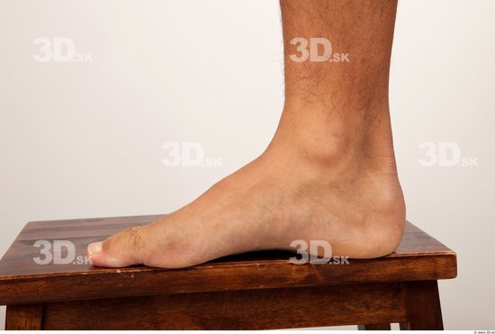 Foot Man Nude Studio photo references