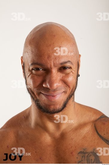 Head Emotions Man Another Muscular Bald